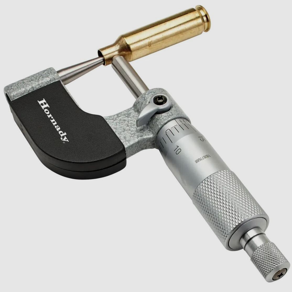 Hornady Mikrometr Śruba Wernierowa Bal Korpus Grubość Ścianek Pomiar 0.0001" z Głową Kuli #50059