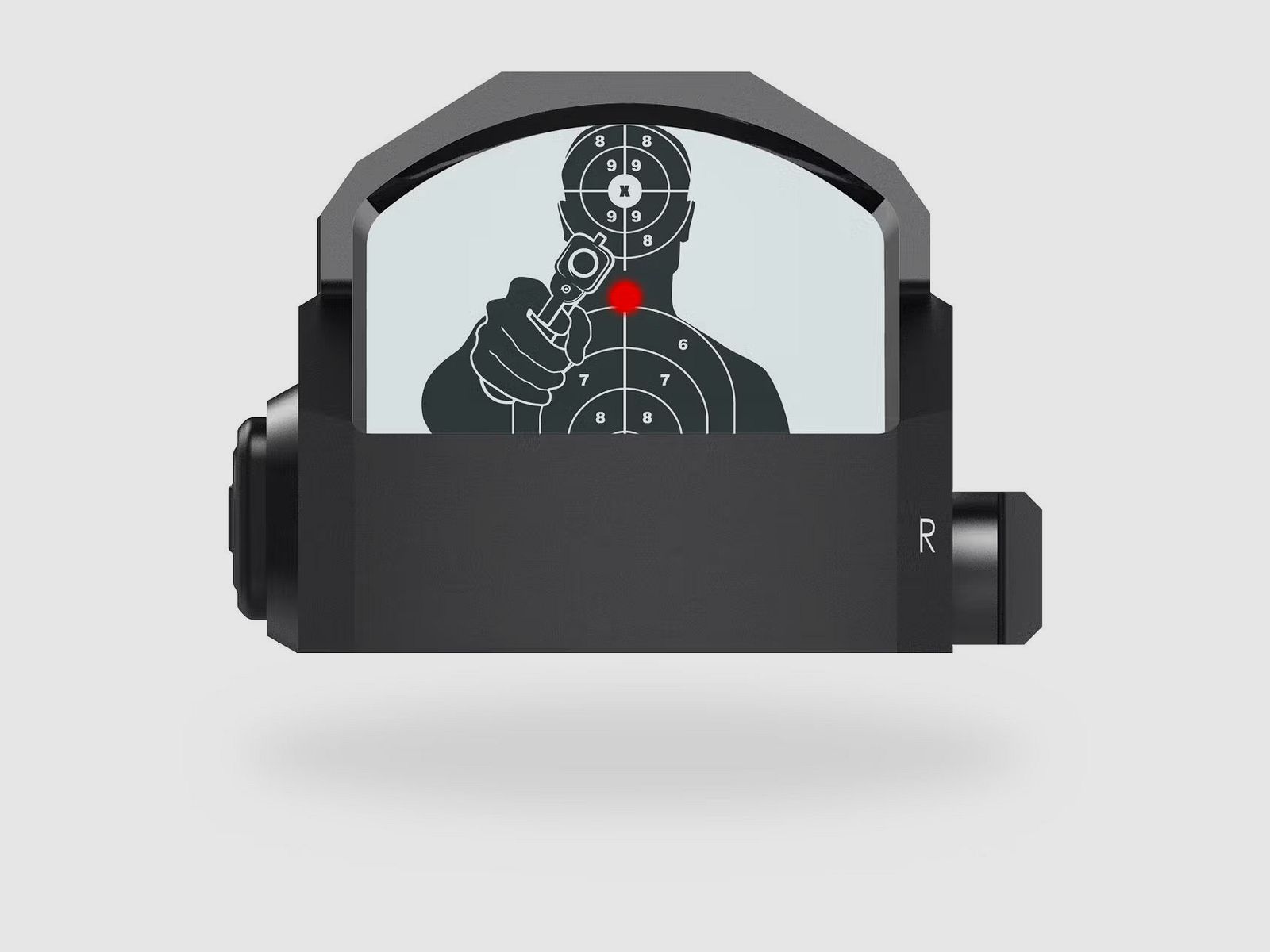 Swampfox Kingslayer 1x22 RMR Reflexvisier - Circle Dot, grün
