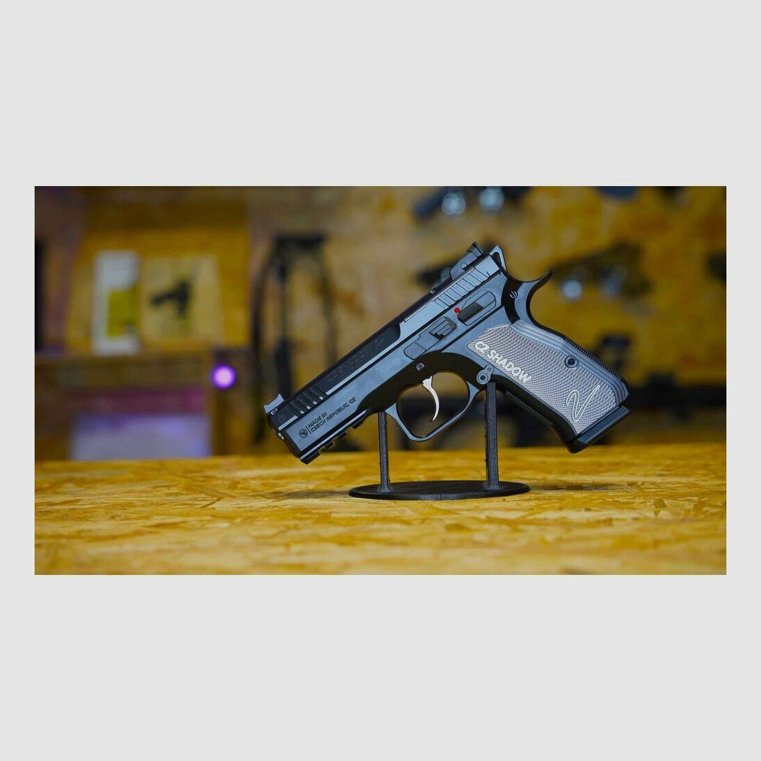 Pistola CZ 75 Shadow 2 Compact OR « Optic Ready » calibro 9×19, immagine 6 di 6