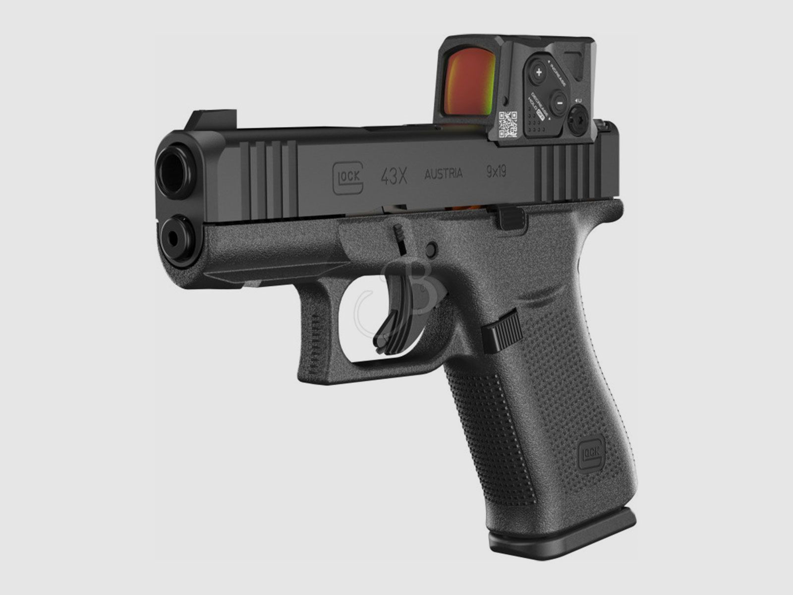 PISTOLA – GLOCK MOD. 43X 9 LUGER A-CUT COA COMBO FS MOS, imagen 3 de 4
