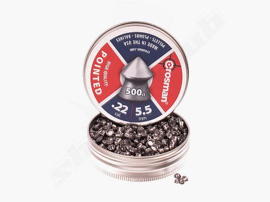 Crosman luchtgeweer puntige kop 5,5 mm / 0,93 g / 500 stuks