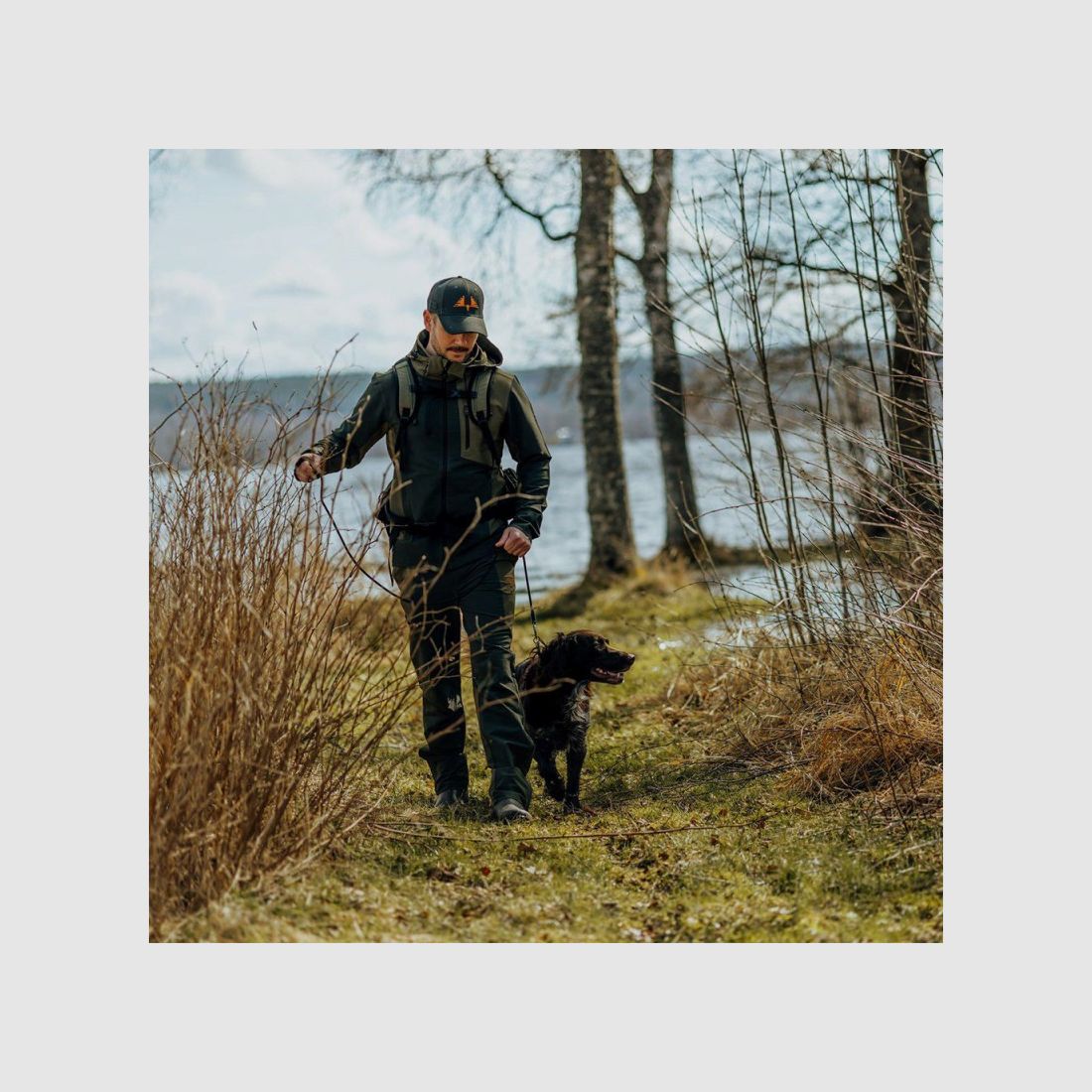 KURTKA MYŚLIWSKA MĘSKA SWEDTEAM LYNX ANTIBITE HUNTING JACKET GREEN, zdjęcie 4 z 4