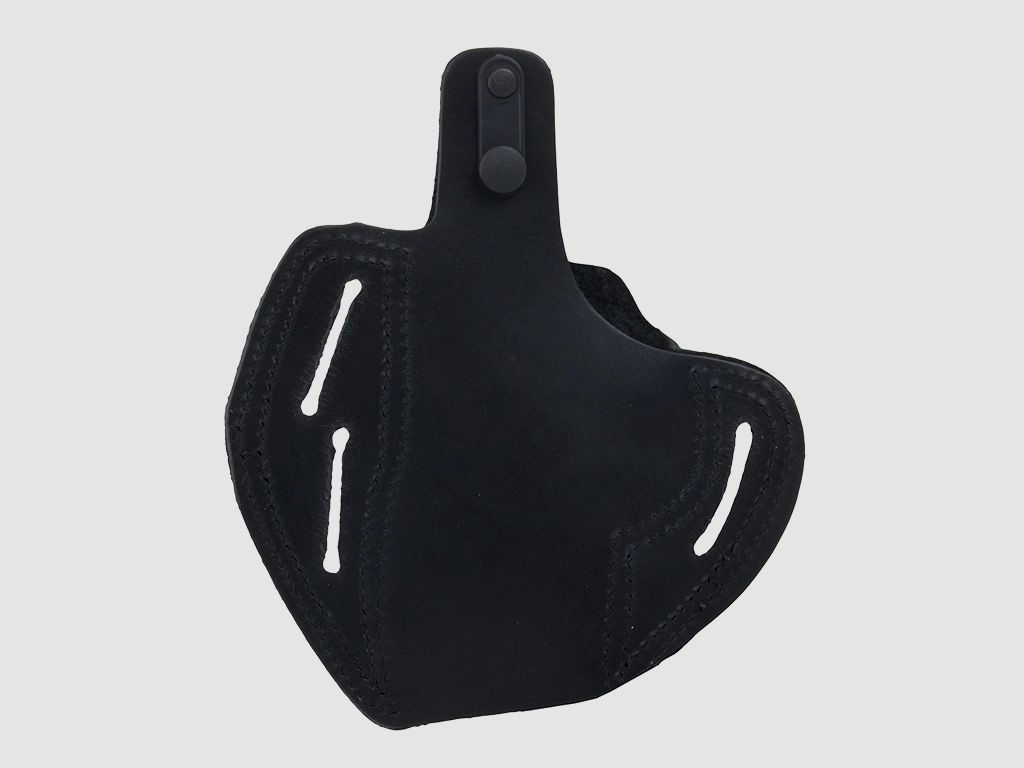 Schnellziehholster Formholster GĂĽrtelholster fĂĽr Schreckschuss Pistole RĂ¶hm RG 96 Leder schwarz