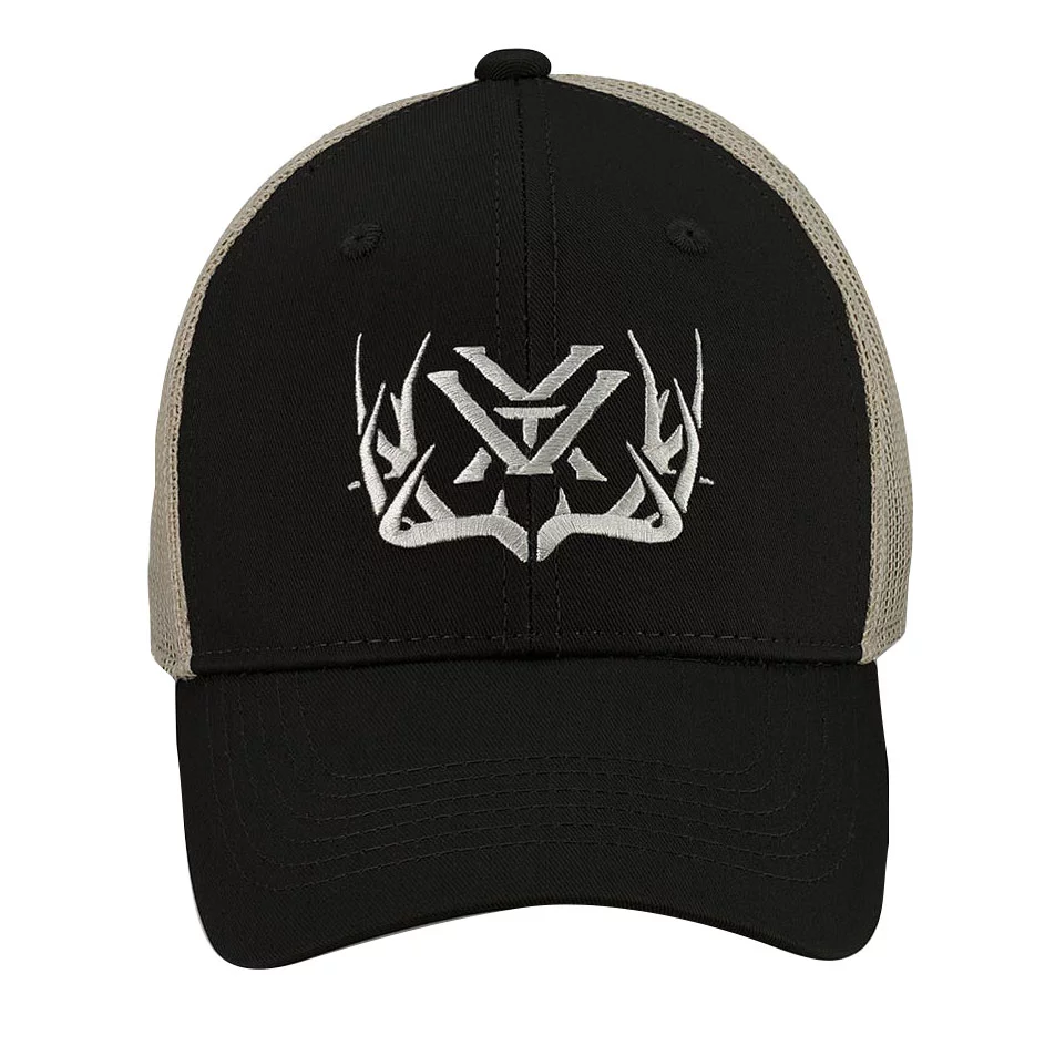 Gorra con visera para hombre Vortex Full-Tine negra (221-15-BLK), imagen 2 de 6