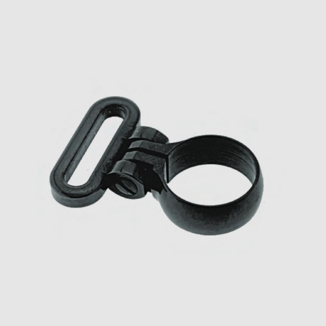 Recknagel 22615-1165 Klemmriemenbügel brüniert 16,5mm mit EURO-Öse 1St.