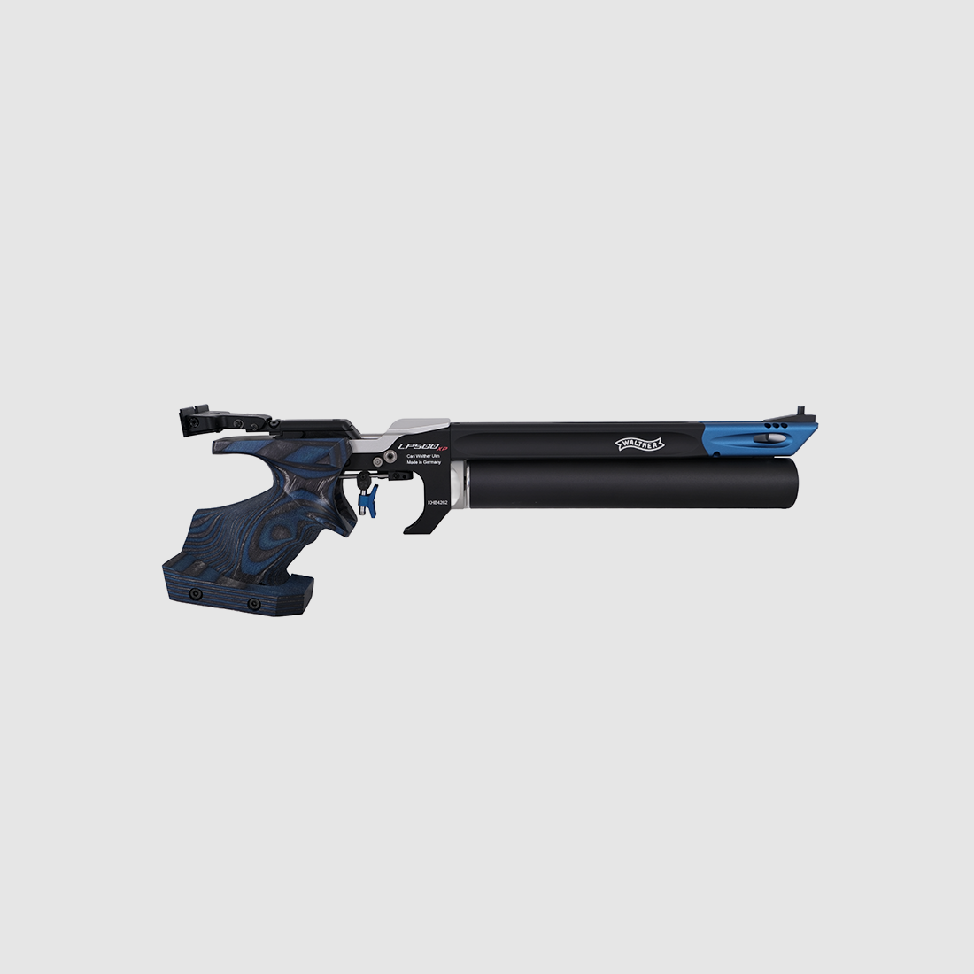 Carl-Walther LP500 EXPERT XP Blue Angel grip maat S rechtshandig matchluchtpistool, afbeelding 1 van 6