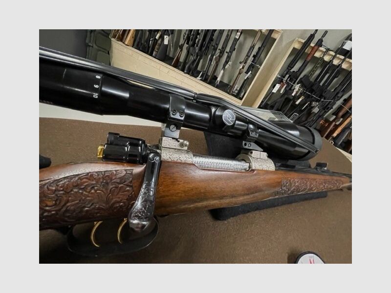 Mauser 98er Einzelstück, graviert