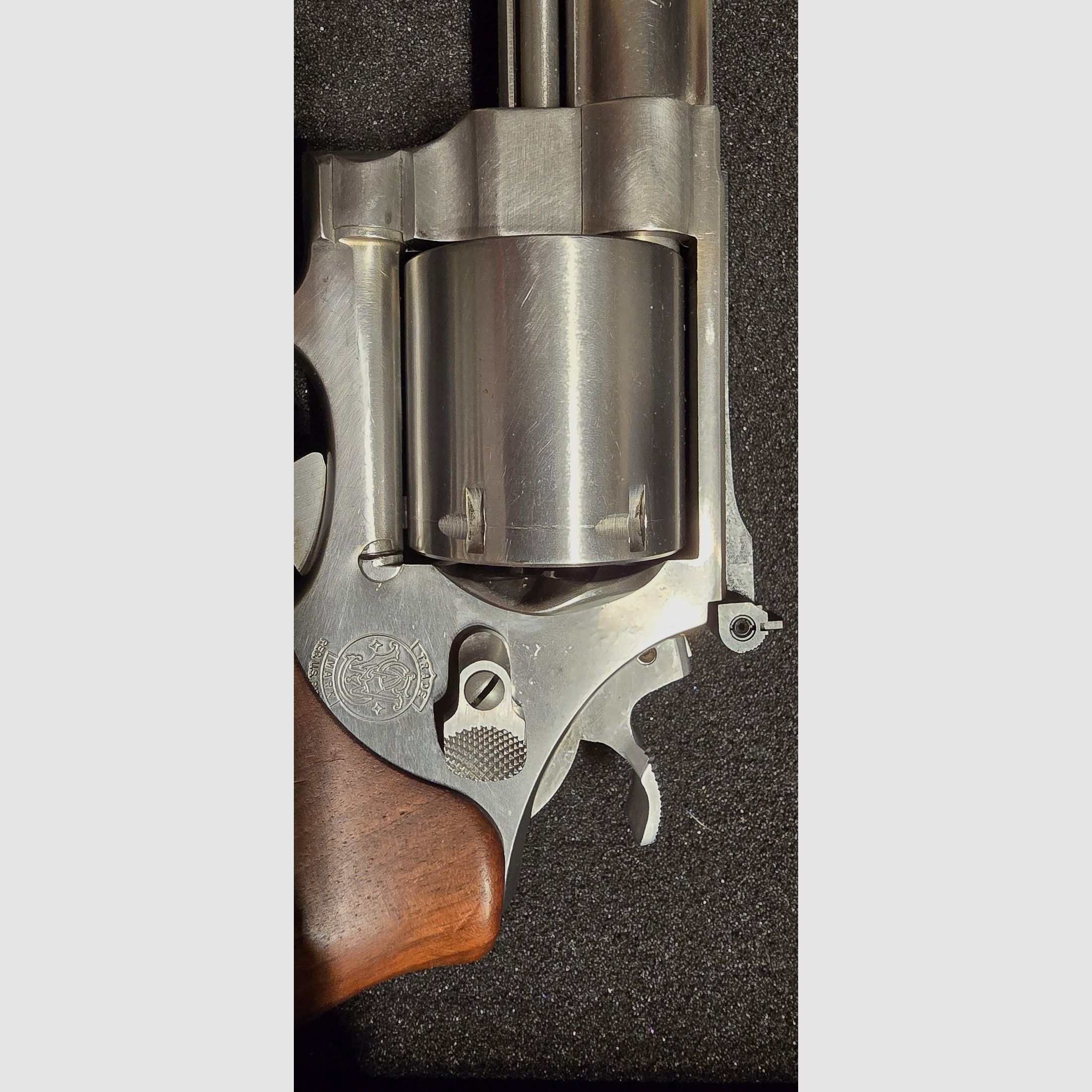 S&W Revolver .44Mag 8" Lauf - ungeflutete Trommel