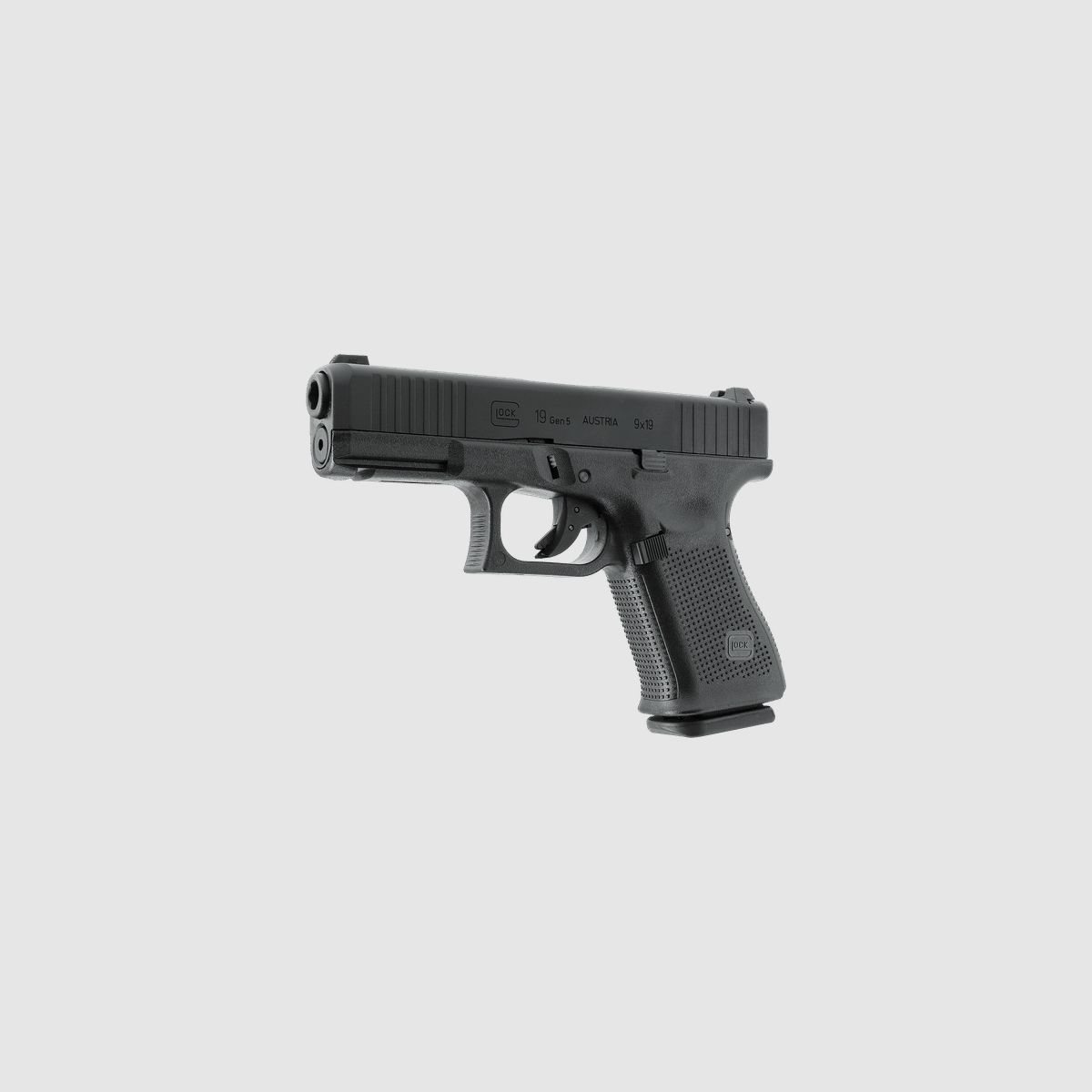 Glock 19 Gen 5 - Metal Slide, GBB 6mm BB - Schwarz | UMAREX