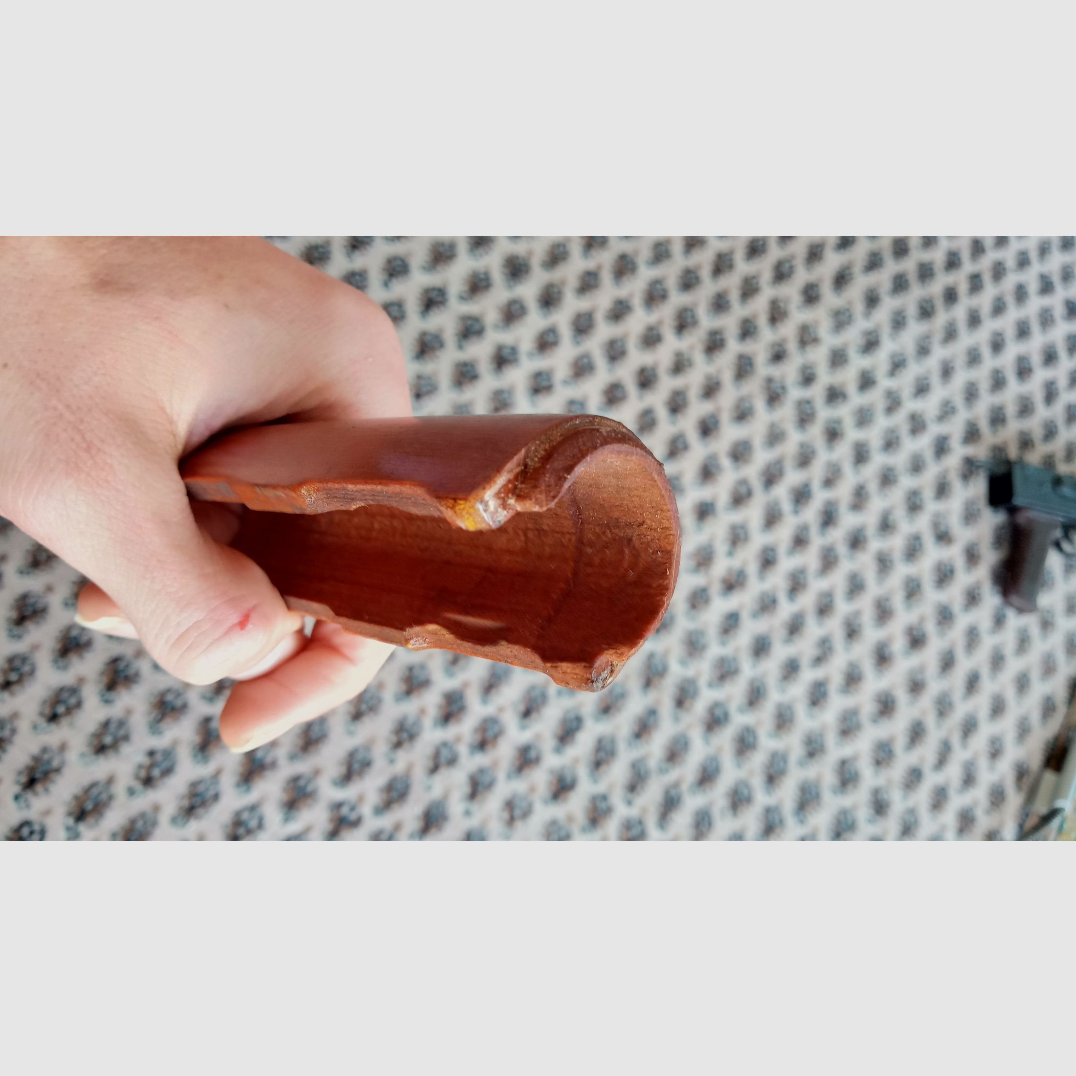 Rumänischer AK Palmswell Handschutz Holz / höchstwahrscheinlich PM md. 90 AIMR oder AK74 Cugir Champion in 5.56  // passt auch an Yunker / AKM Karabiner