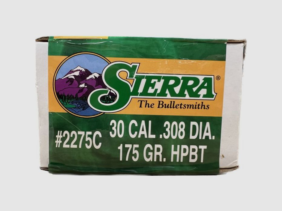 Sierra MatchKing .30 Kaliber (.308) 175 gr. HPBT 500 Stk. #2275C, Bild 1 von 6