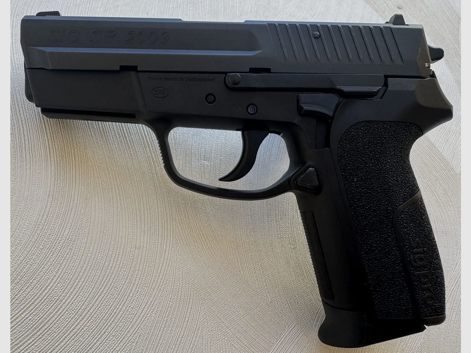 SIG SP 2009, Kaliber 9 mm Luger