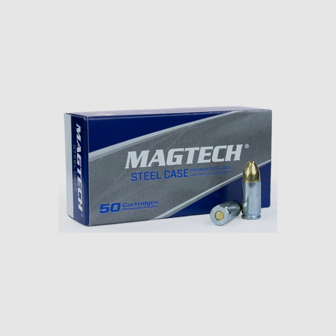Magtech Stahl 9x19 - FMJ - 124gr - (x50), Bild 1 von 2