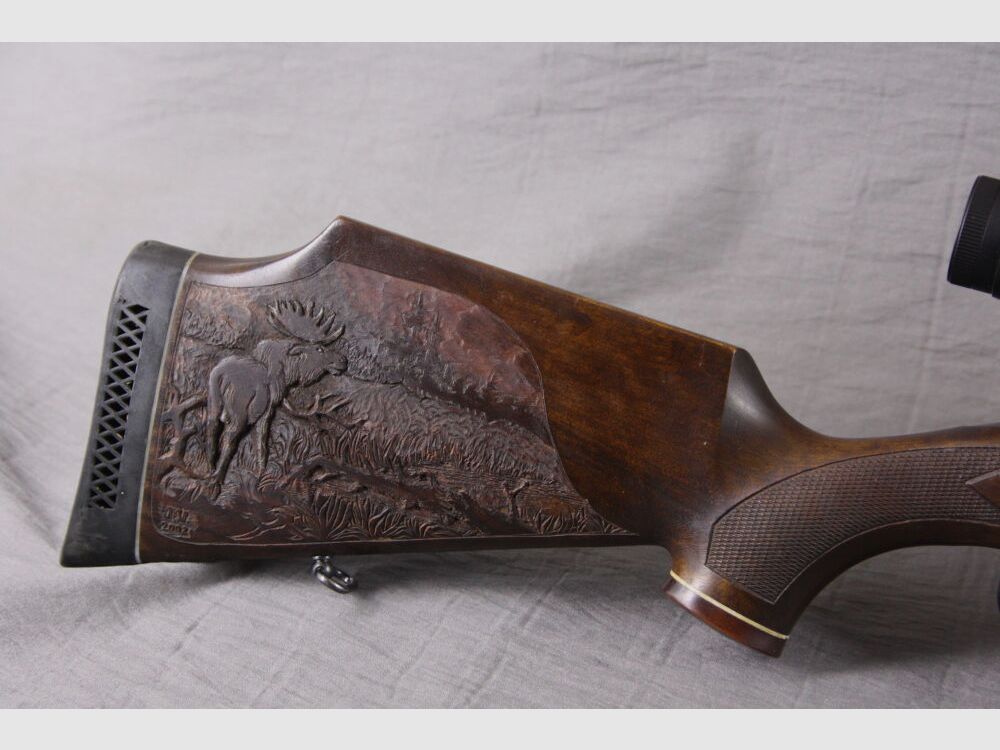 Lakelander 389 - Rifle de repetición con mira telescópica Y punto de luz!