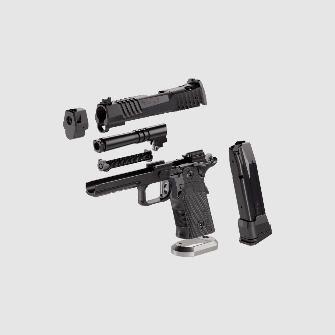 Sig Sauer P211-GTO 4.4" noir, 9x19mm, image 2 sur 9