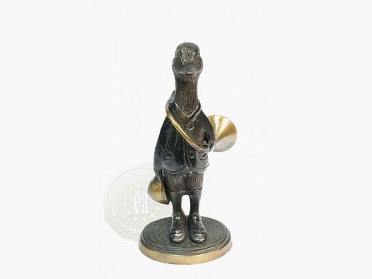 Bronzen onderwerpen met trompet
