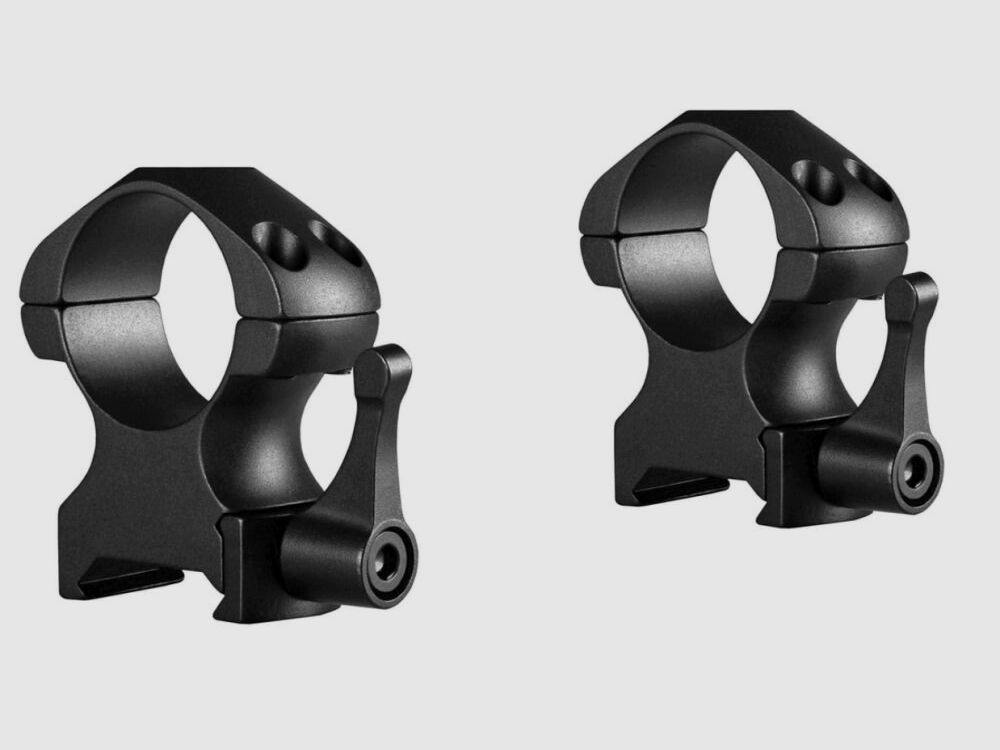 HAWKE Precision Steel Ring Mount, Weaver/Picatinny rail, Tube: 30mm High, Steel