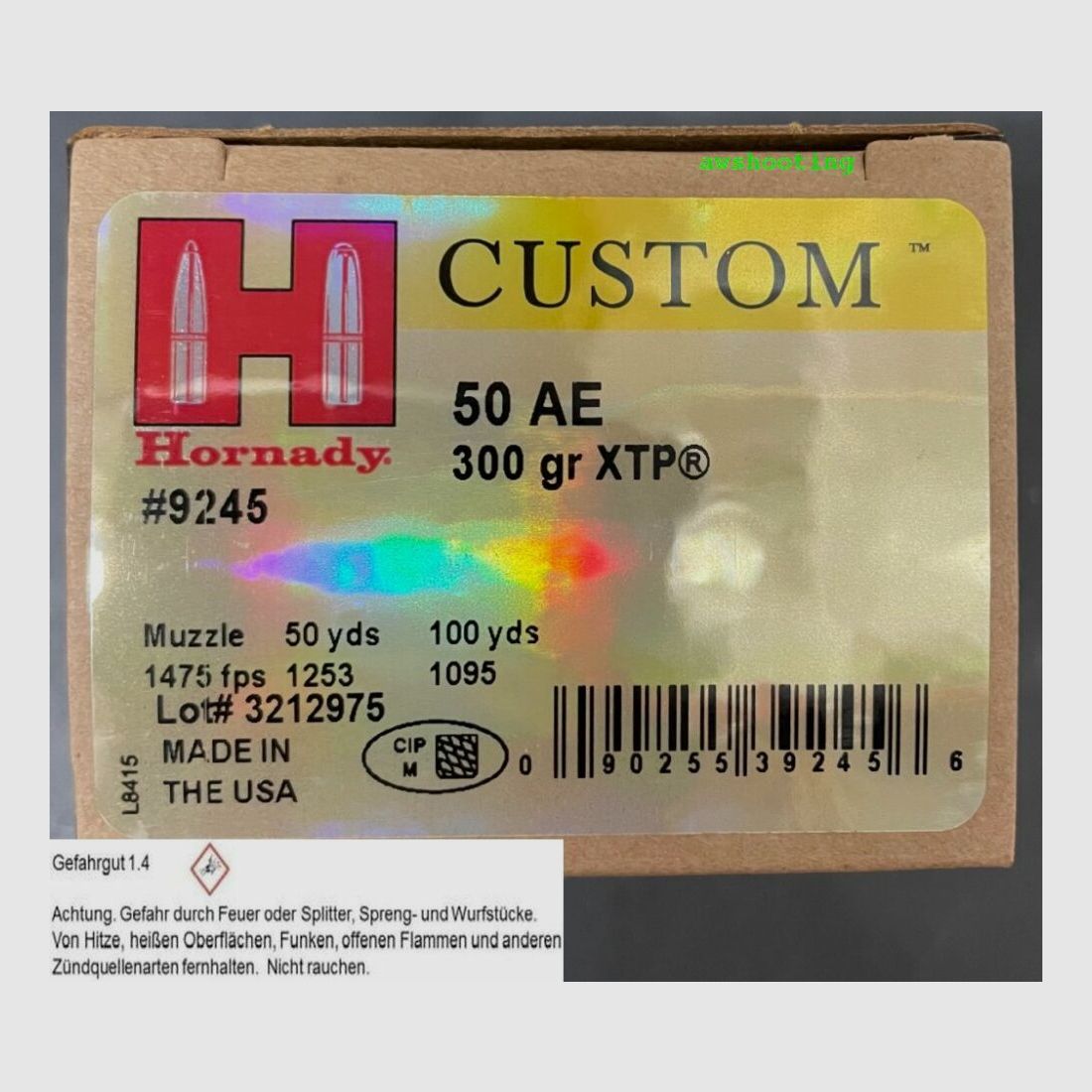 Hornady XTP/HP 300 grs