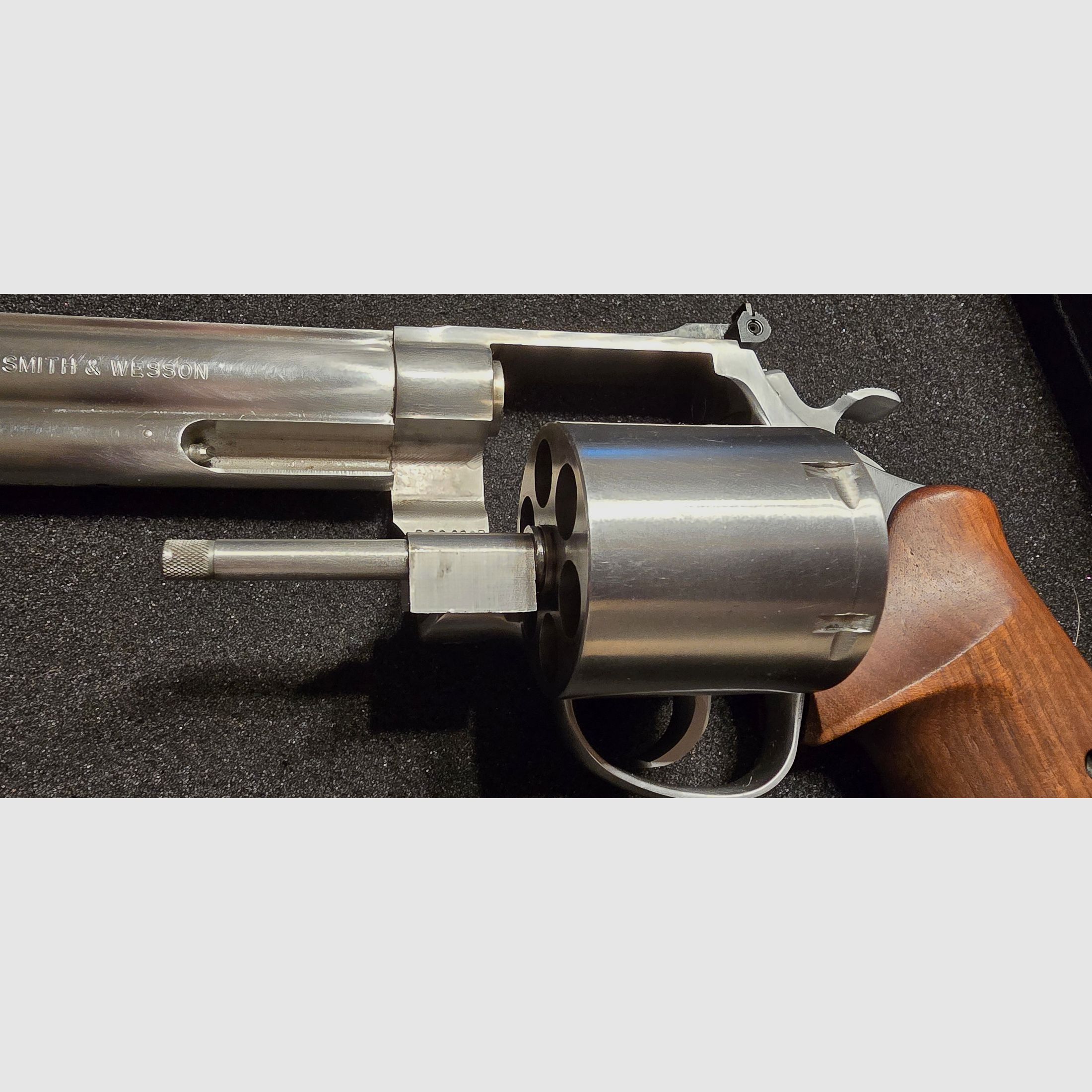 S&W Revolver .44Mag 8" Lauf - ungeflutete Trommel