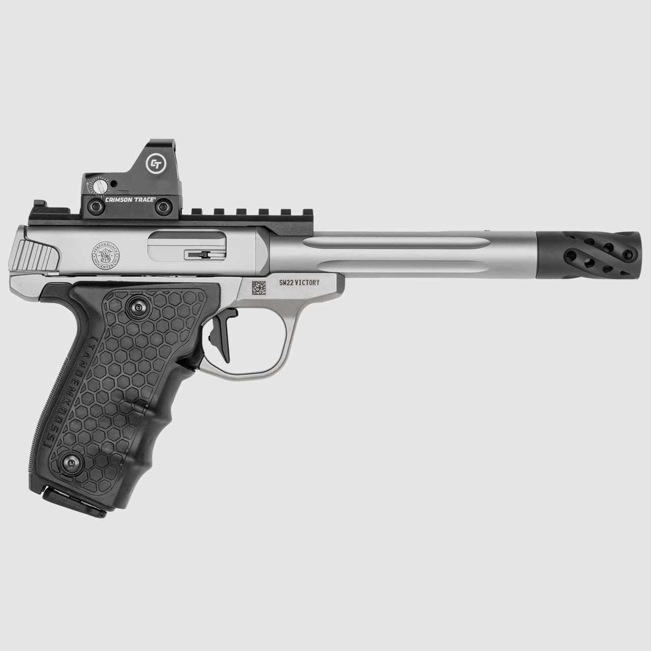 Smith & Wesson PC SW22 Victory™ Target Model – geriffelter Lauf, mit Optik ausgestattet, S/S Gls-Korn .22LR 6in 10rnd SAO, Bild 1 von 6