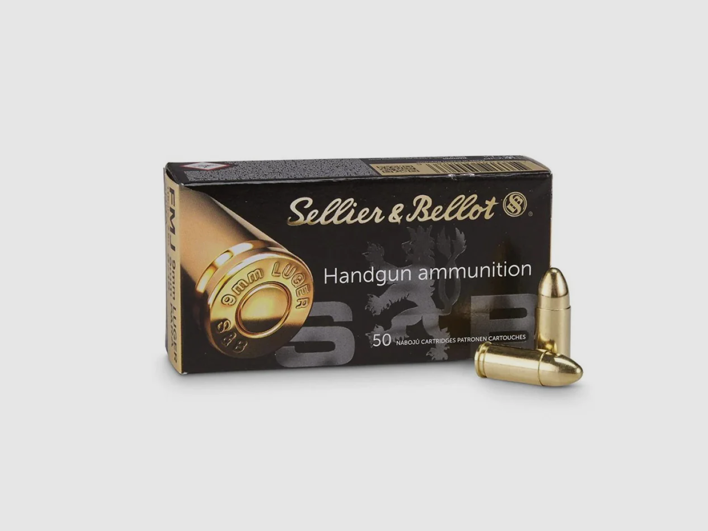 Sellier & Bellot 9 mm. Luger FMJ 124gr.