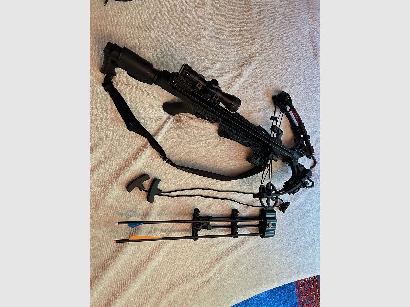 Ballesta, X-BOW Scorpion lll-405 fps/ 200 lbs