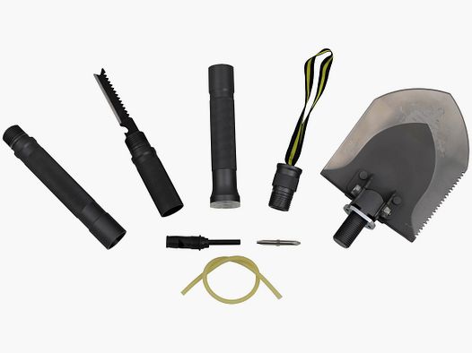 High-quality survival outdoor shovel, "DOGGE II", with bag