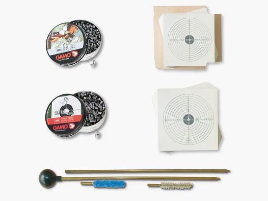 Kit tir de loisir cibles 14cm + 500 plombs 4.5mm plats et pointus