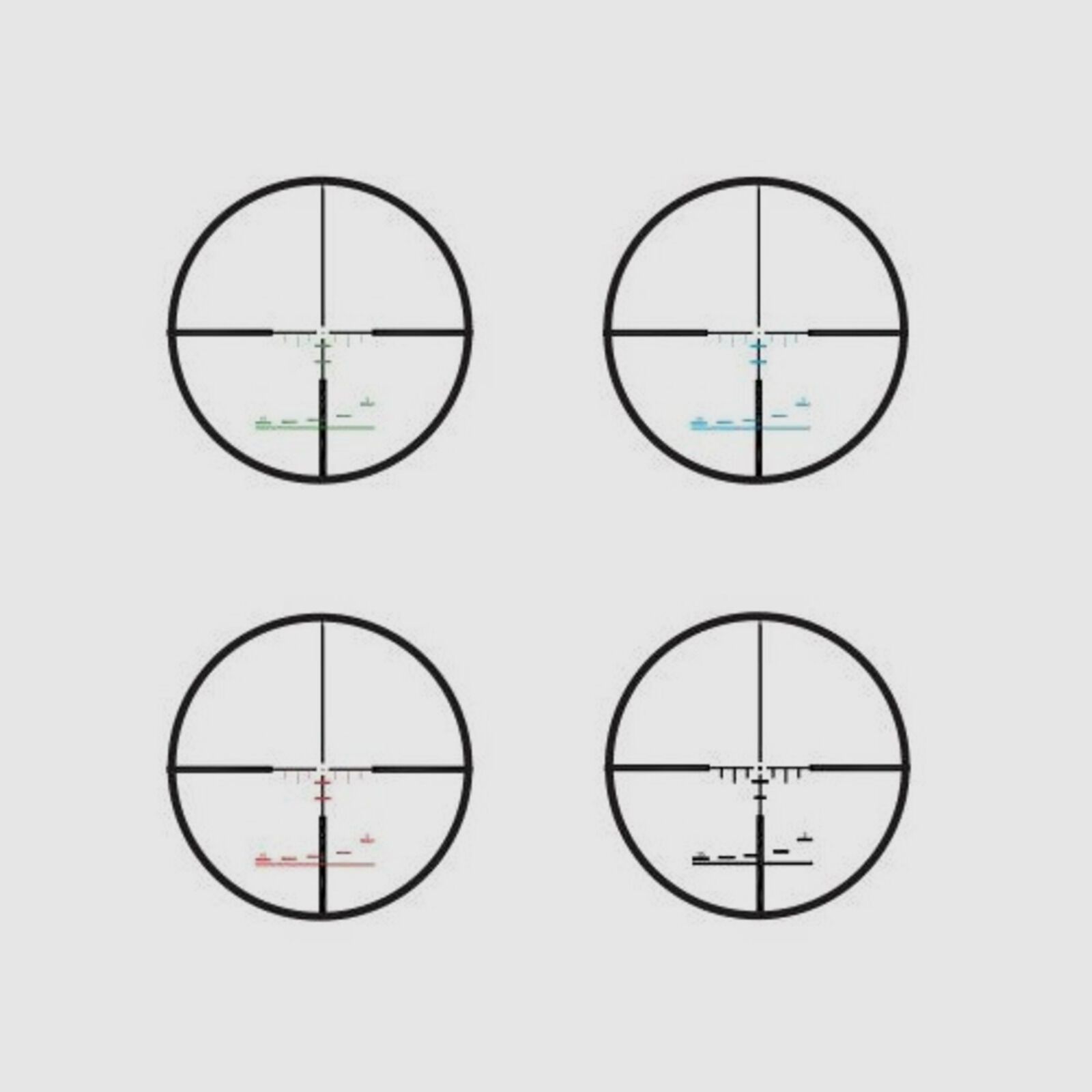 Sun Optics USA Tactical 3x32 Mil-RF 4-farbig