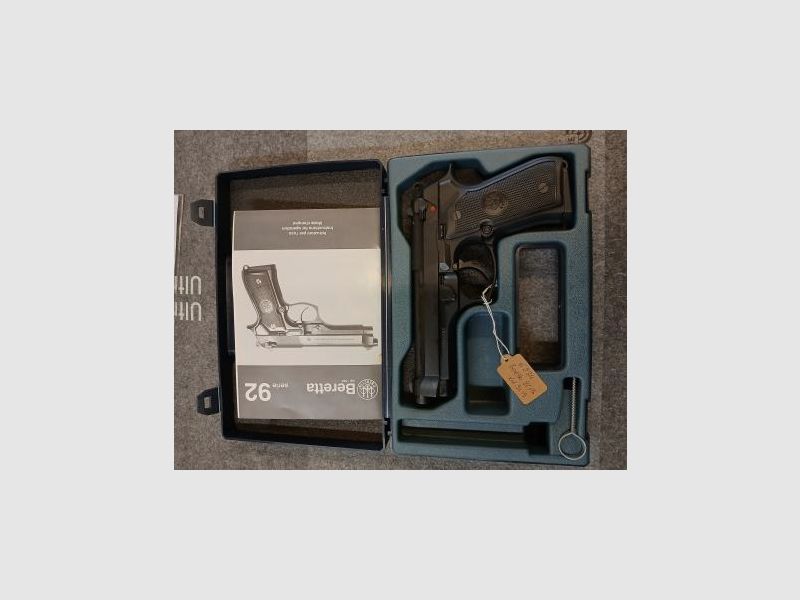 Beretta 92 FS, caliber 9x19