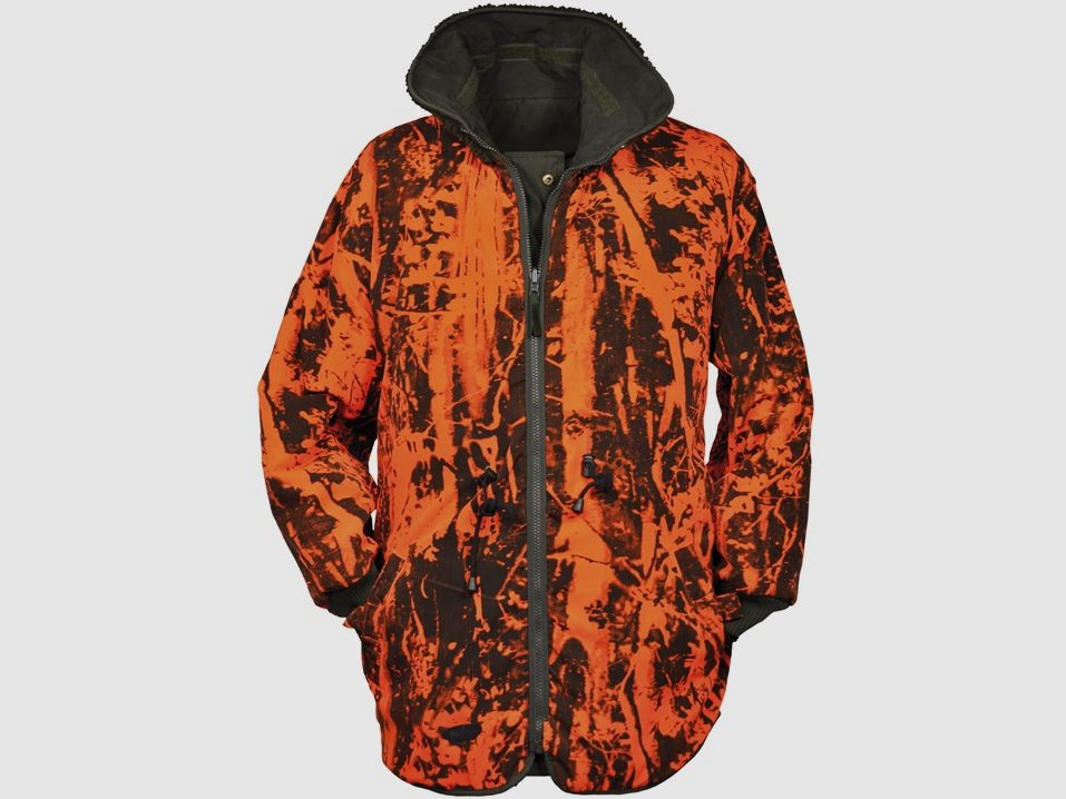 Veste réversible en peluche