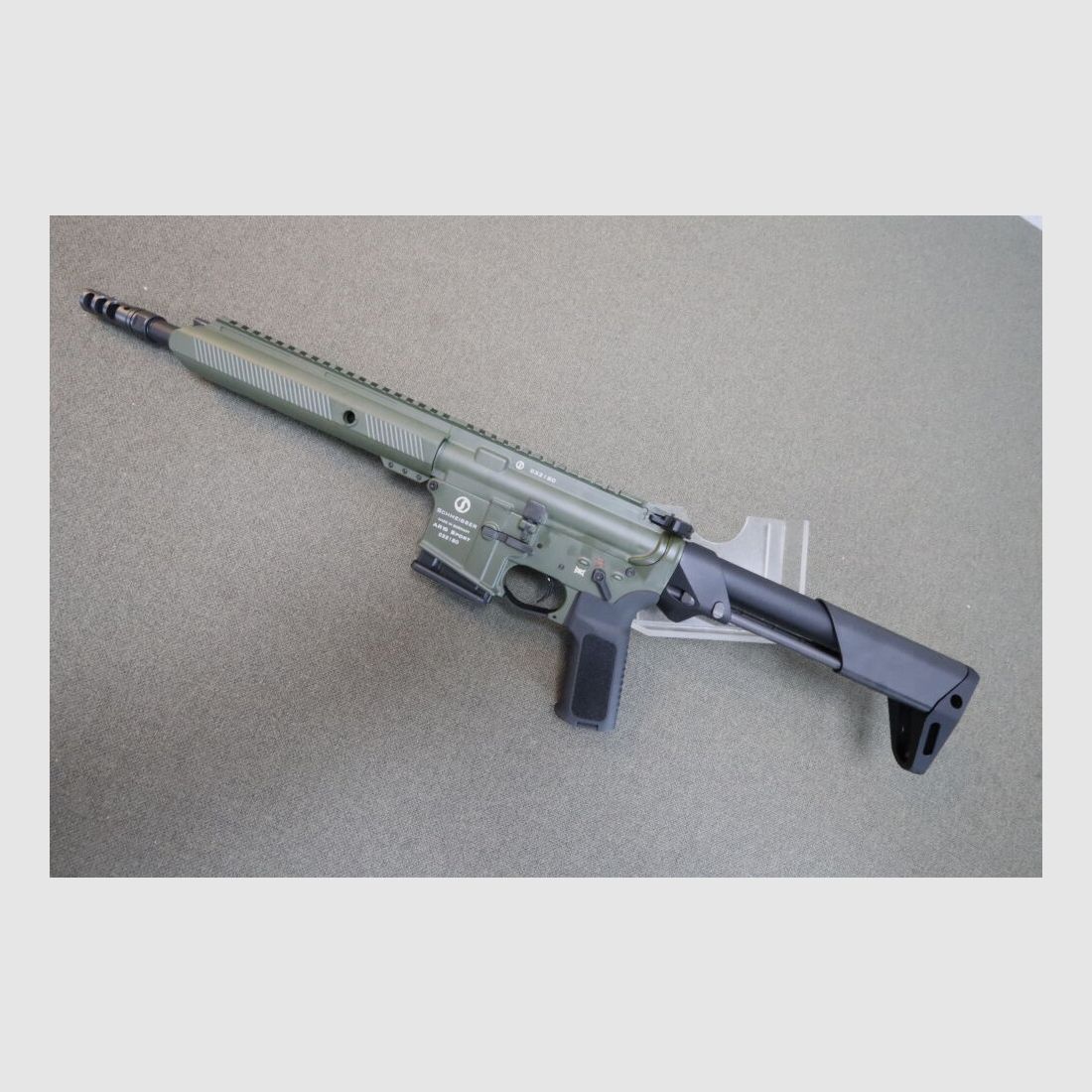 Schmeisser AR 15 Sport AR 15 S4F CSS Green LL10,5" Sportlich Zugelassen