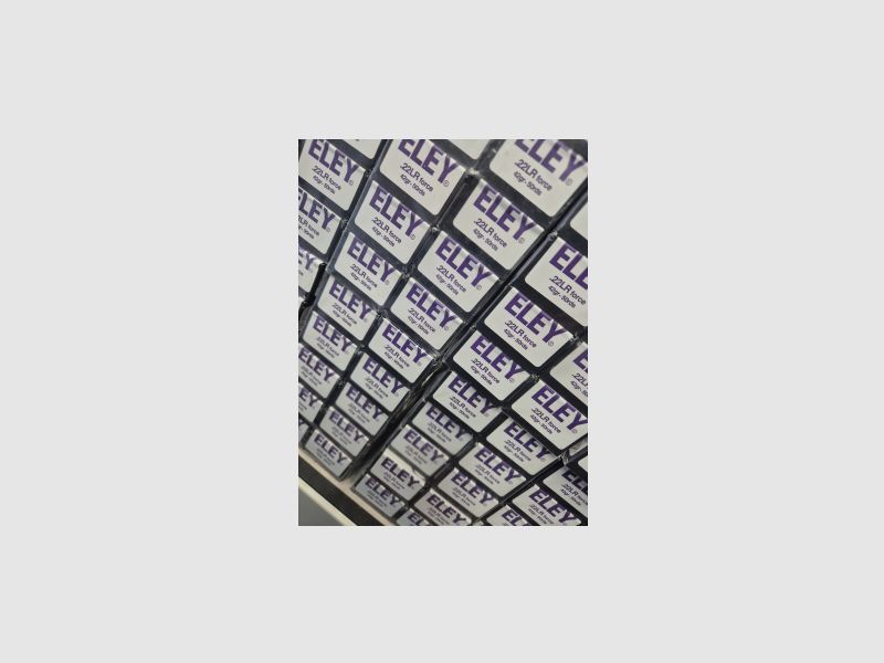 ELEY Force .22lr 50 schoten