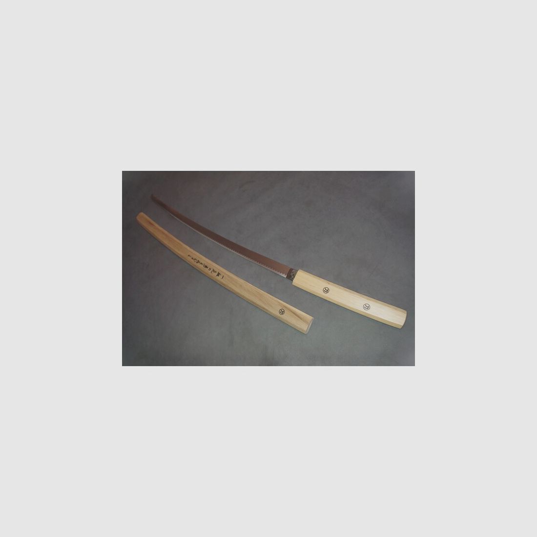 Anime Manga Shirasaya Katana mit toller heller Holzscheide und Griff