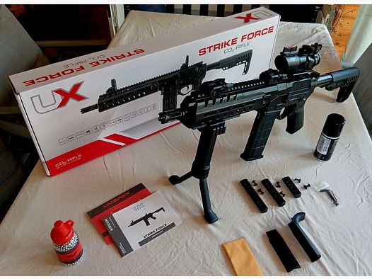 Force d'attaque Umarex 4,5 BB Blowback Co2 OVP + accessoires