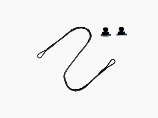 Replacement string 50 lbs for pistol crossbow "Viper 50 LBS" including bow end caps