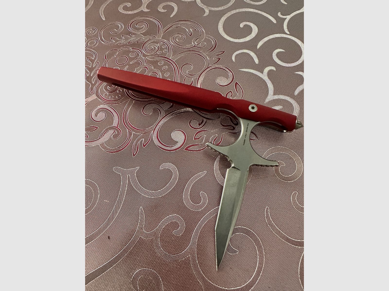 Midgards Messer Hellebarde Red Aluminium 