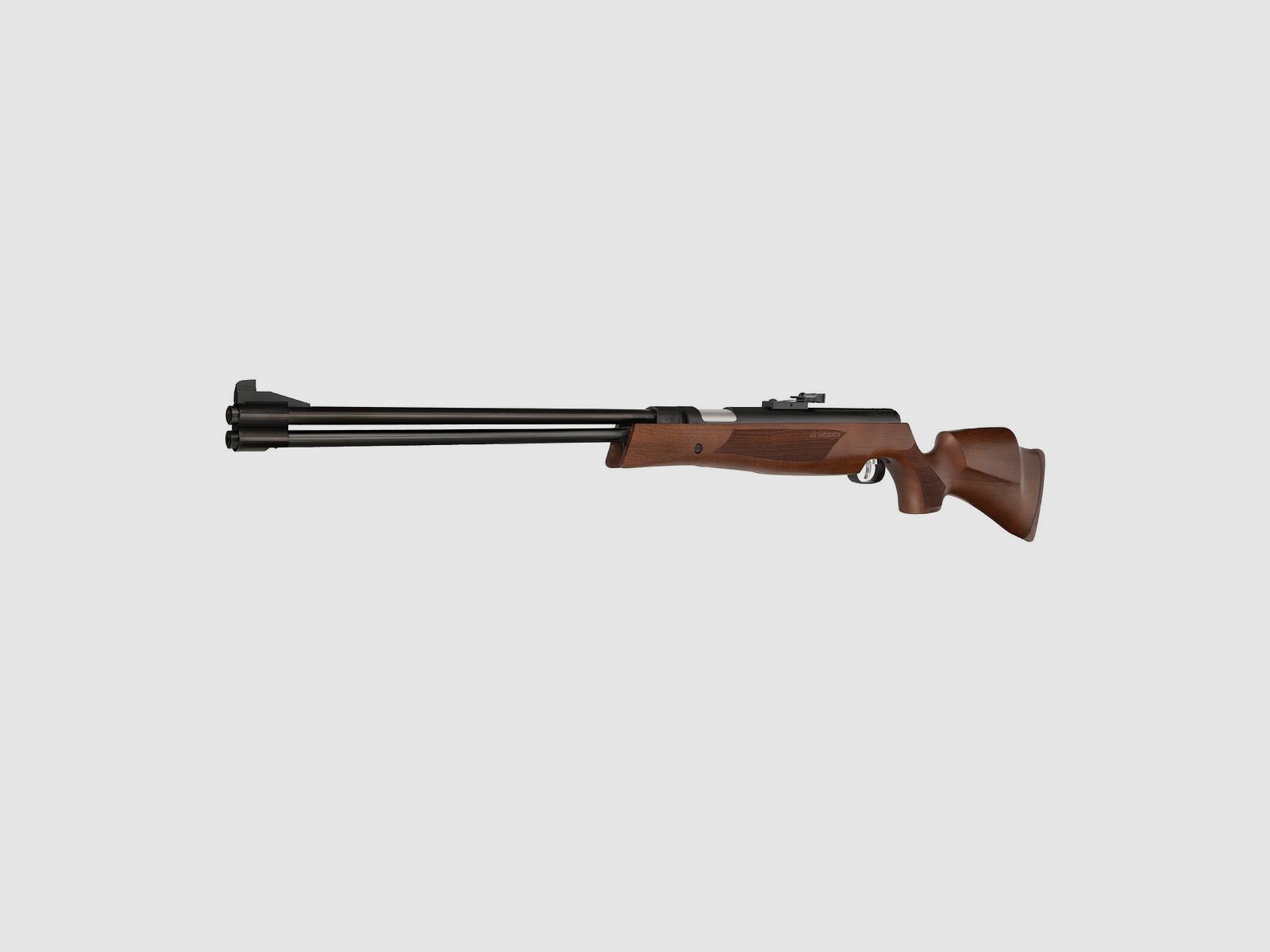 SET Luftgewehr Weihrauch HW 77 4,5 mm (P18) + 1000 Diabolos + 100 Scheiben + Kugelfang