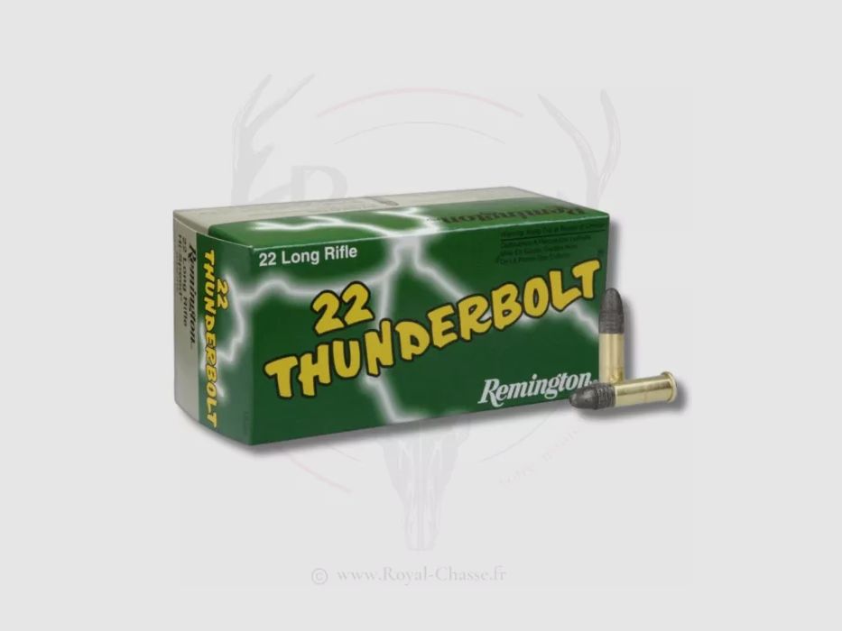 500 Patronen THUNDERBOLT HV Kal.22LR 40Grs lose REMINGTON, Bild 1 von 3