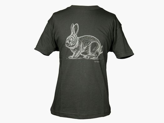 Hubertus T-Shirt Kanichen Oliv