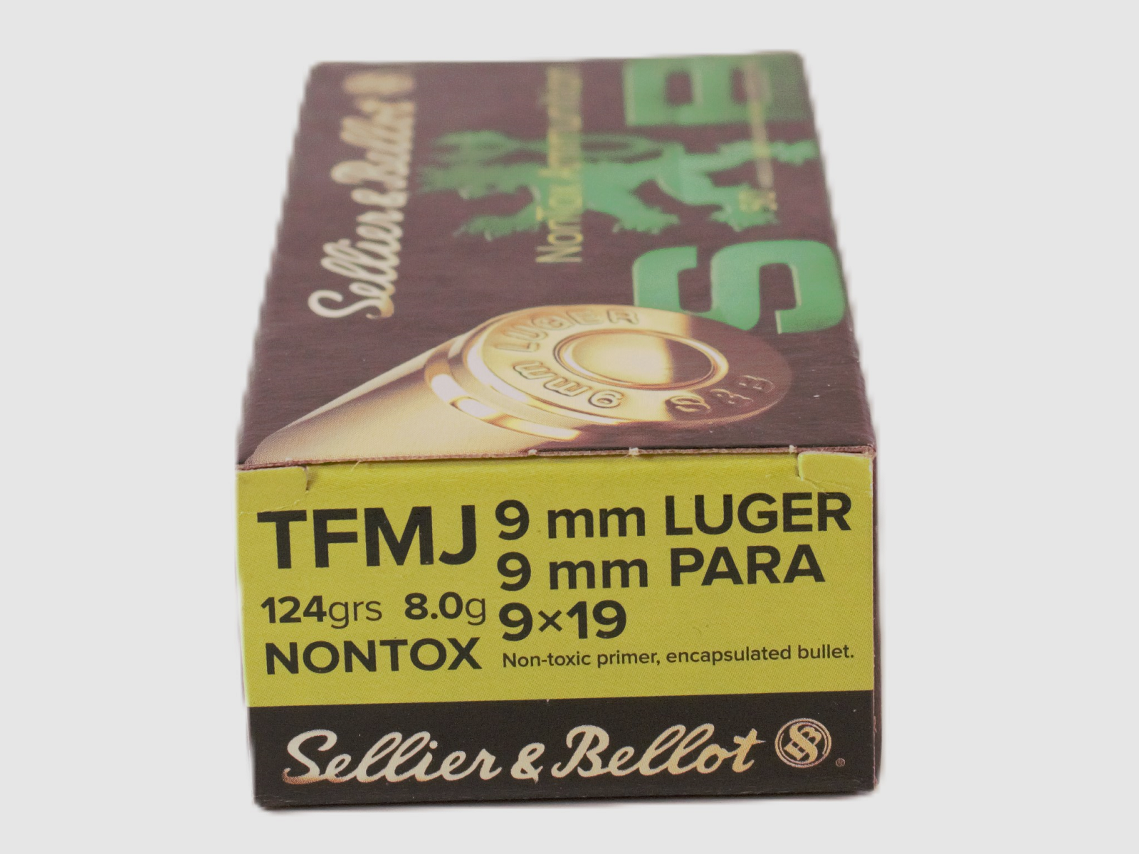 SELLIER & BELLOT 9X19 NONTOX 124GRS