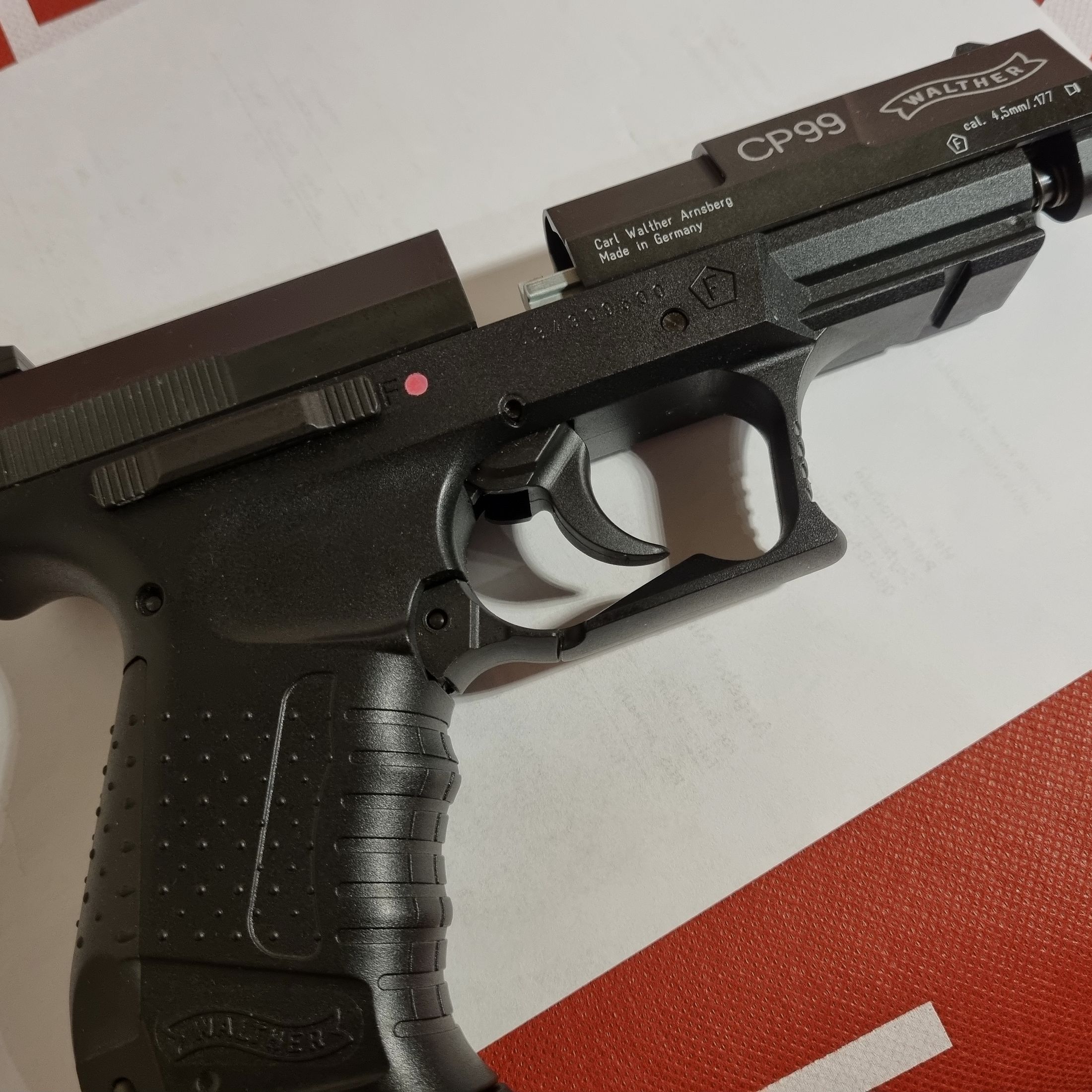 Walther CP 99, 4,5 mm/ Co2, alte Ausführung