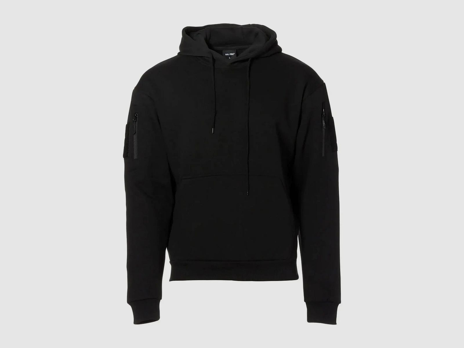 Mil-Tec Tactical Hoodie - Czarny / S Mężczyźni
