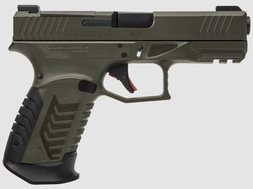 Derya Pistols DY9 C103F OR OD Green Optic Ready available immediately, shipping +25€