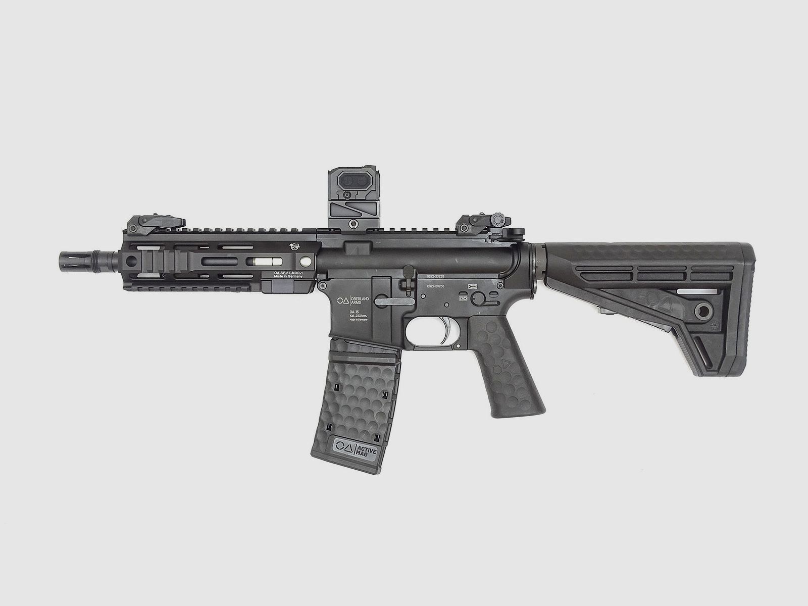 OA SHARP SIGHT II, effektives Rotpunktvisier für Lang- und Kurzwaffen mit wechselbarem Absehen, Bild 7 von 7
