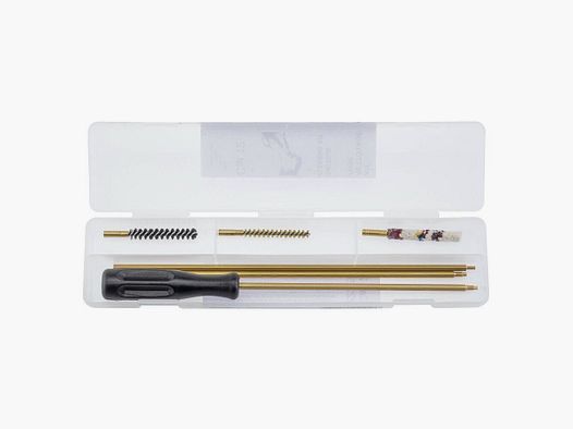 Compartmented cleaning box for rifle cal. 22 LR