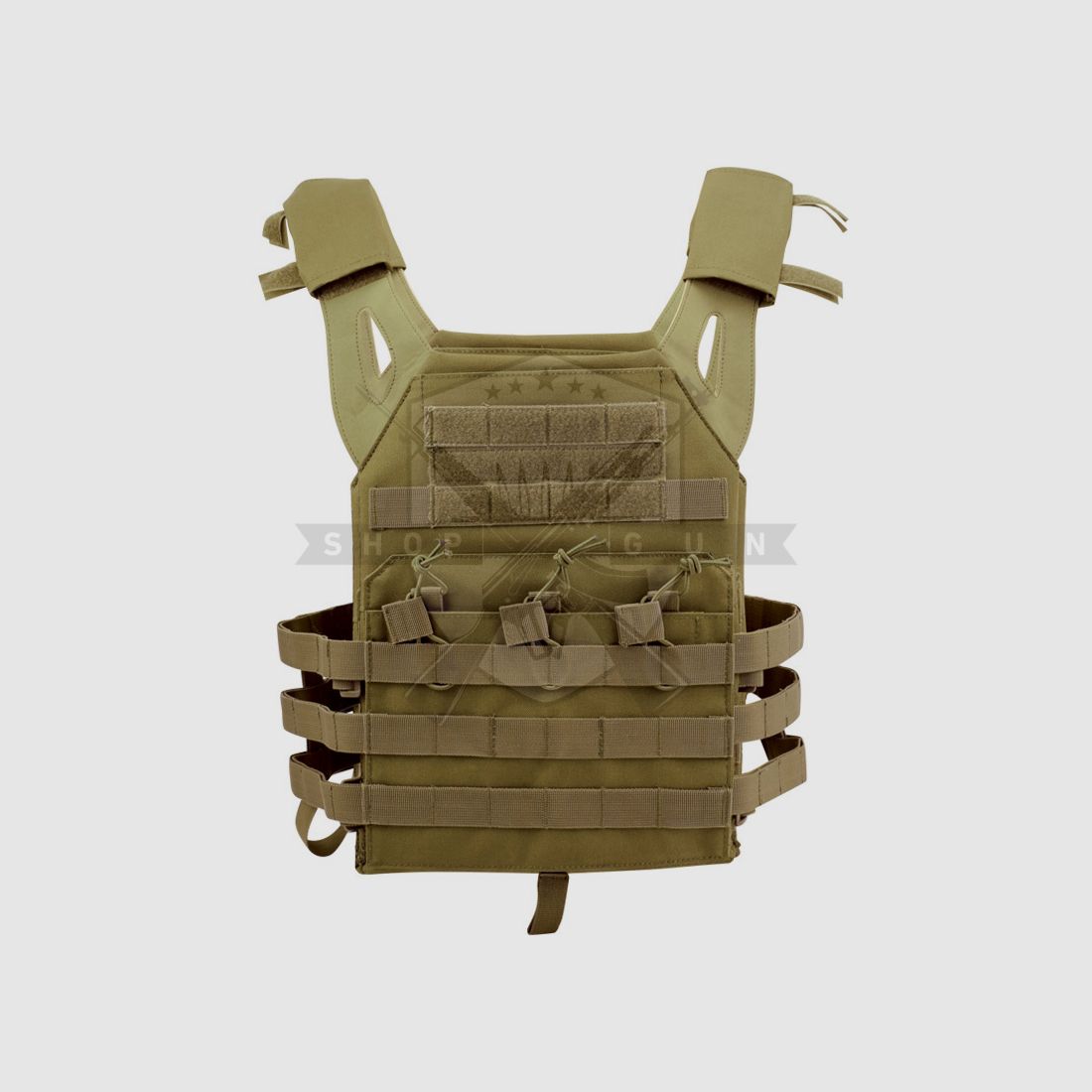 JPC Plattenträger Basic (Tan)