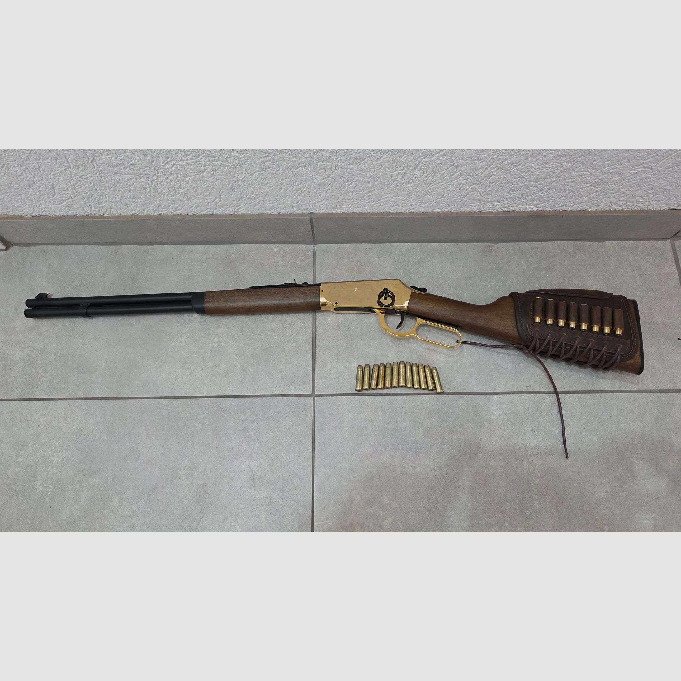 Legends Cowboy Rifle Gold-Finish 4,5 mm BB Co2-rifle