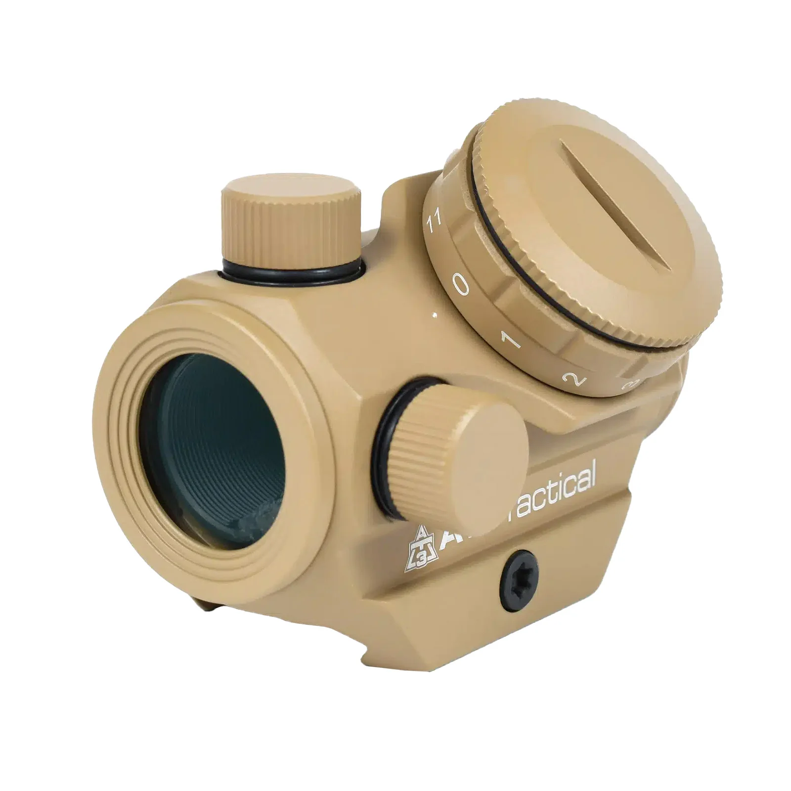Kolimator AT3 Tactical RD50 2 MOA niski montaż FDE flat dark earth (RD-50-0-FDE), zdjęcie 2 z 8