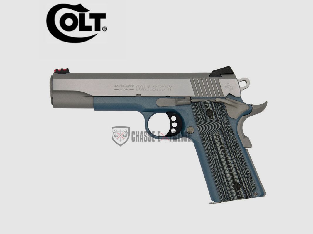 Pistolet COLT Competition 6" Cal 45 Acp Inox, image 1 sur 2